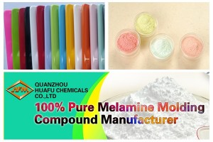 Huafu Brand Top Quality Colorful MF Moulding Powder for Dinnerware