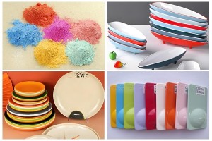 Taiwanese Technology Melamine Moulding Powder for Tableware