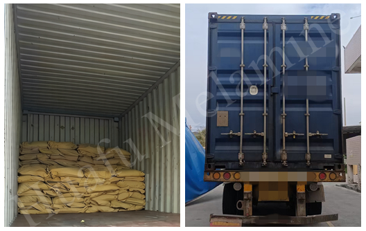 20 Tons Melamine Dinnerware Powder Shipment from Huafu Chemicals