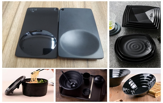 black melamine resin molding compound