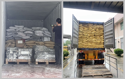 Huafu Factory Melamine Moulding Compound Shipment