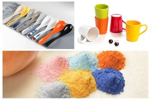 HFM Dinnerware Pure Colorful Melamine Molding Compound A5 Powder