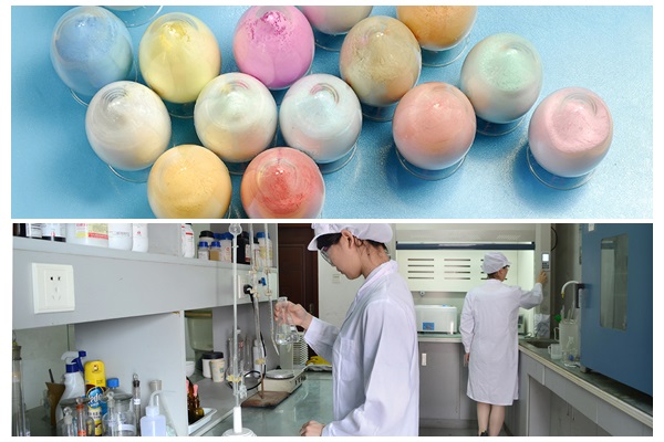 Quanzhou Huafu colorful melamine molding powder manufacturer