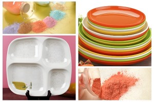 Huafu Brand Top Quality Colorful MF Moulding Powder for Dinnerware