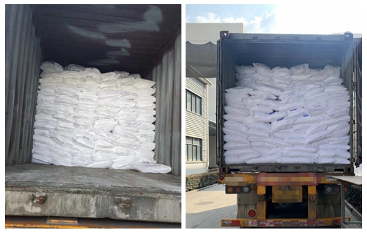 Huafu Factory Melamine Glazing Powder Shipment