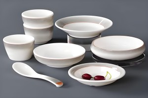 Huafu Chemicals Dinnerware Melamine Crockery Raw Material
