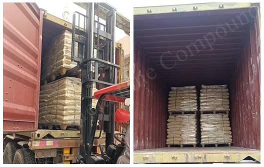 Huafu Factory food grade melamine molding powder shipment