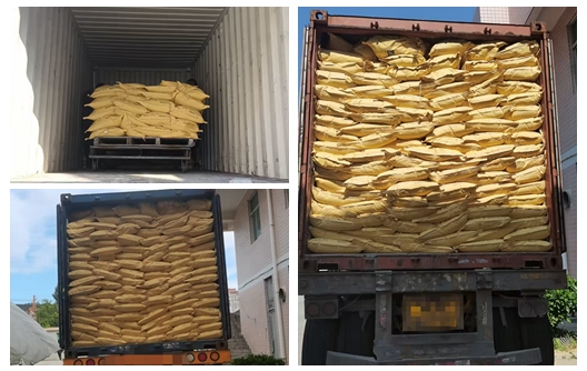 Huafu ម៉ាក Melamine Molding Compound ការដឹកជញ្ជូន