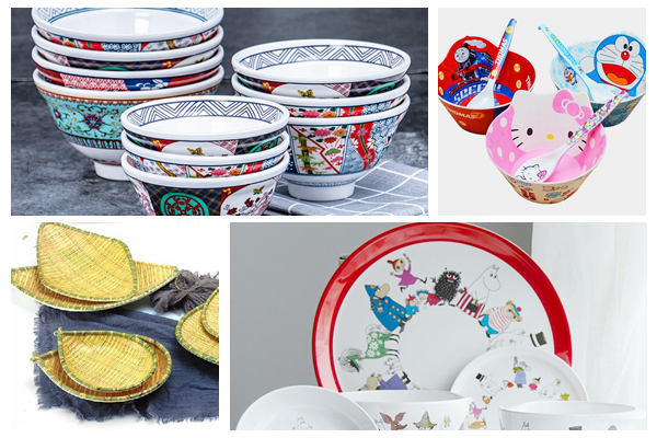 The Design for Decal Paper on Melamine Tableware